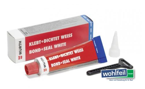 Würth Konstruktionsklebstoff weiß Wohlfeil Bad Sanitär Shop