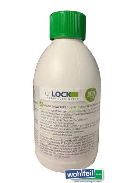 Uridan Urilock, Sperrflüssigkeit für wasserlose Urinale 300 ml