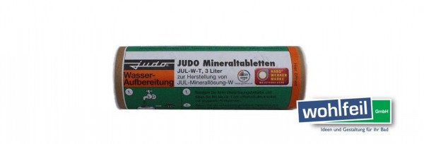 JUDO Mineraltabletten f. Härtegrad 1+2 JUL-W für 3 Liter